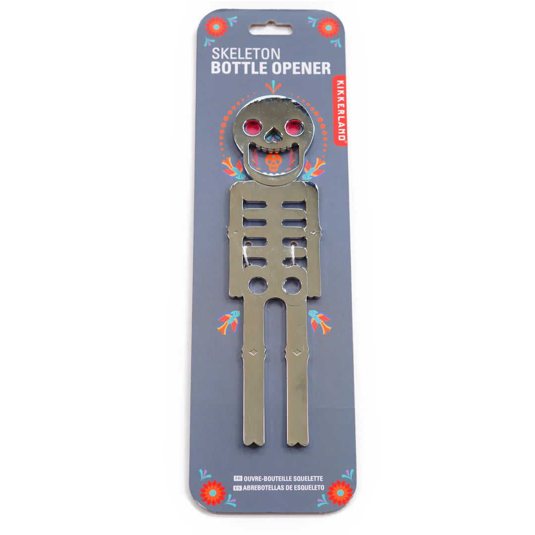 Skeleton bottle opener by Kikkerland