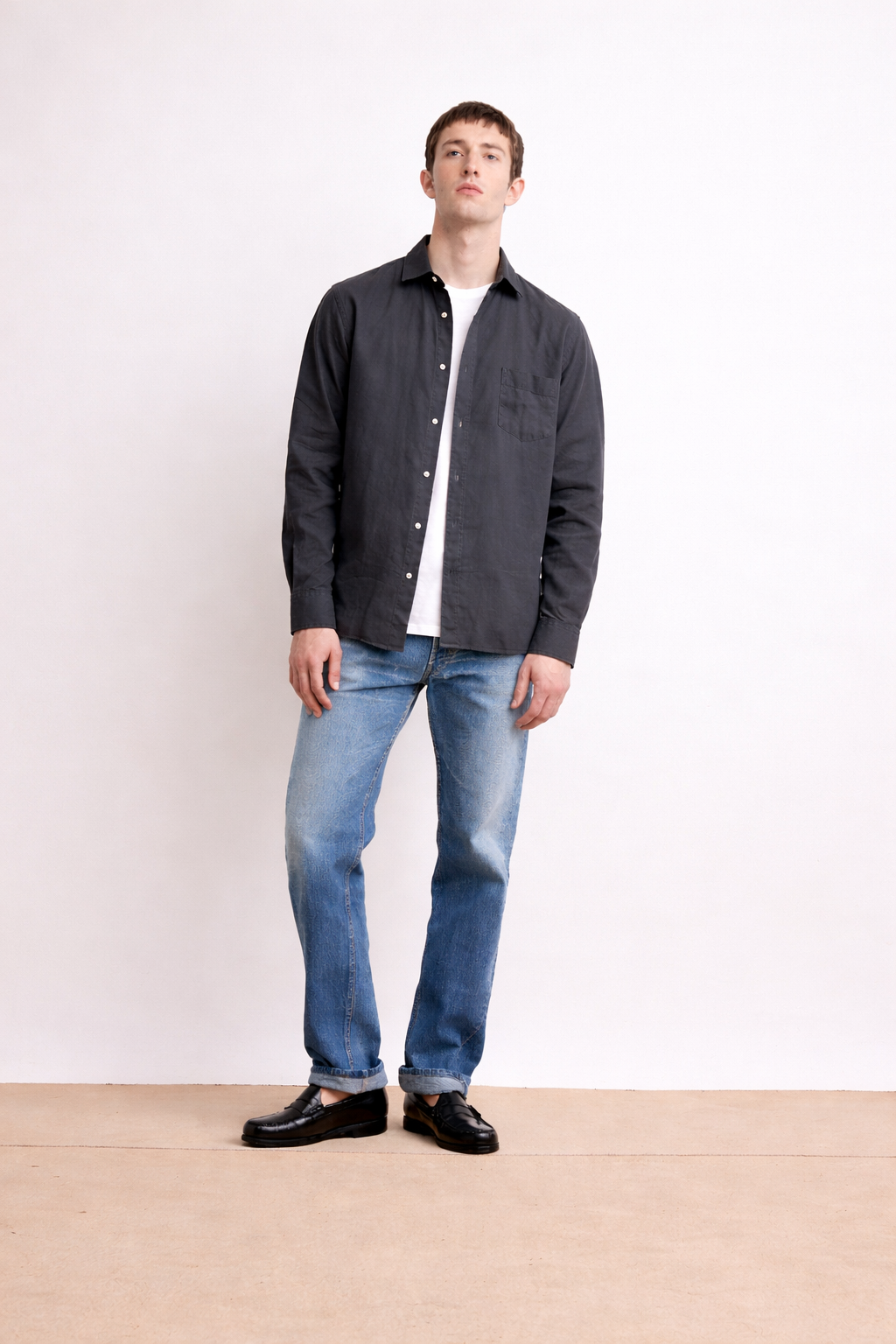 Linen Paul in Storm Grey by Hartford