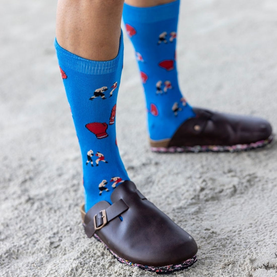 Boxing Bamboo Socks by Swole Panda