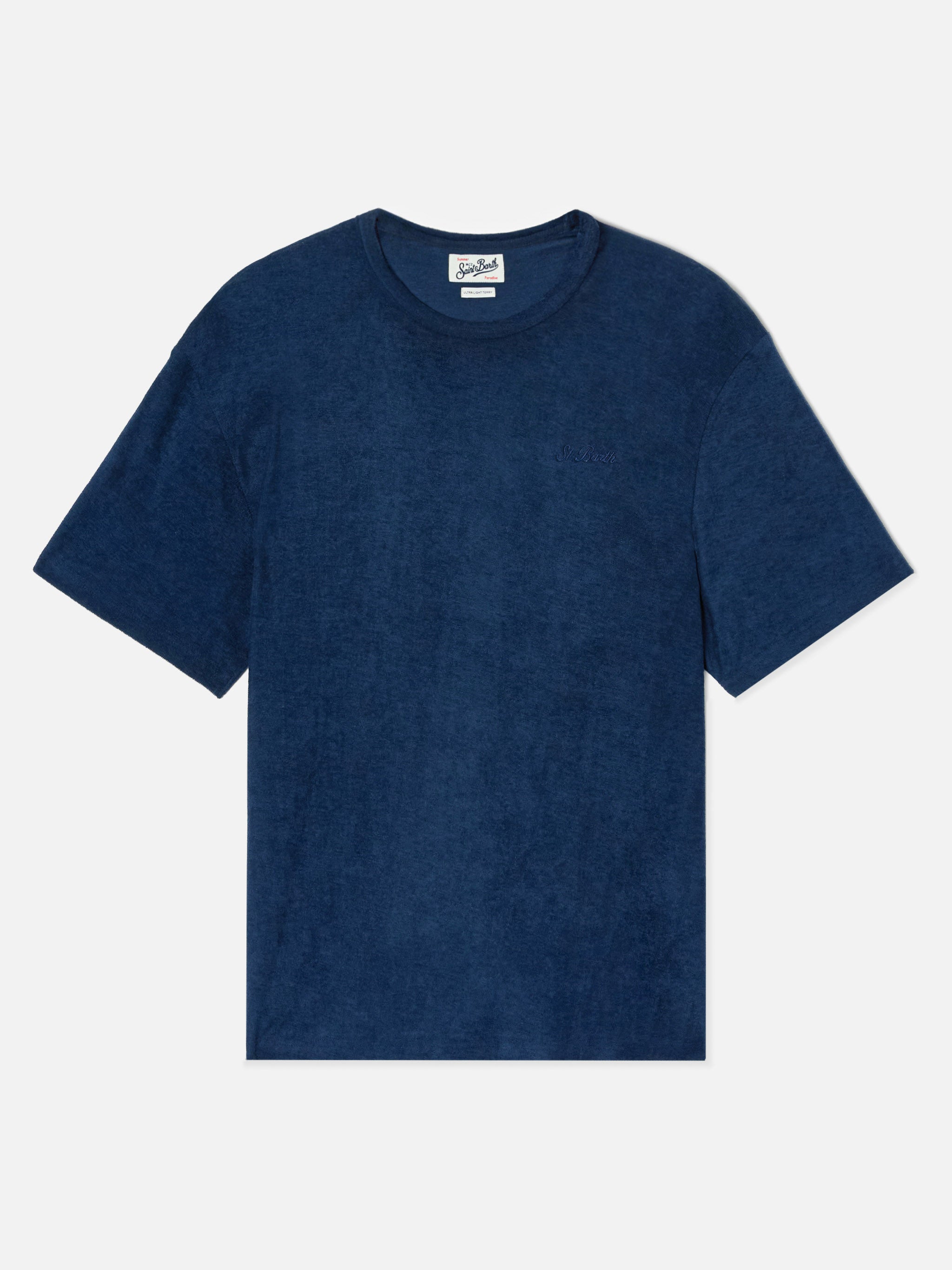 Terry t-Shirt in Navy by Saint Barth
