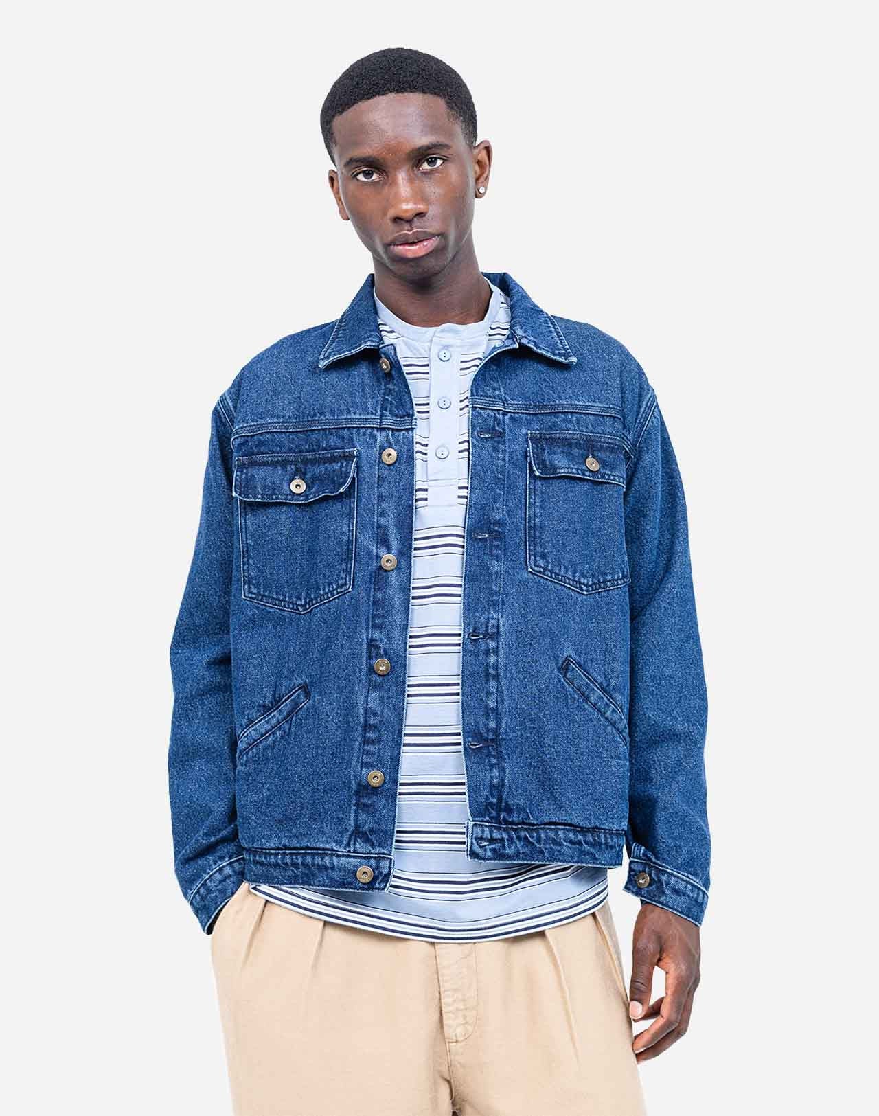 Oversized Embroidered Denim Jacket By Olow