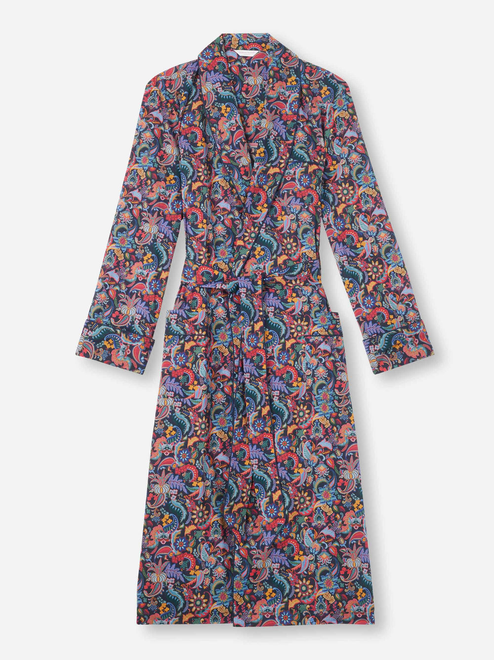 Jungle print gown by Derek Rose