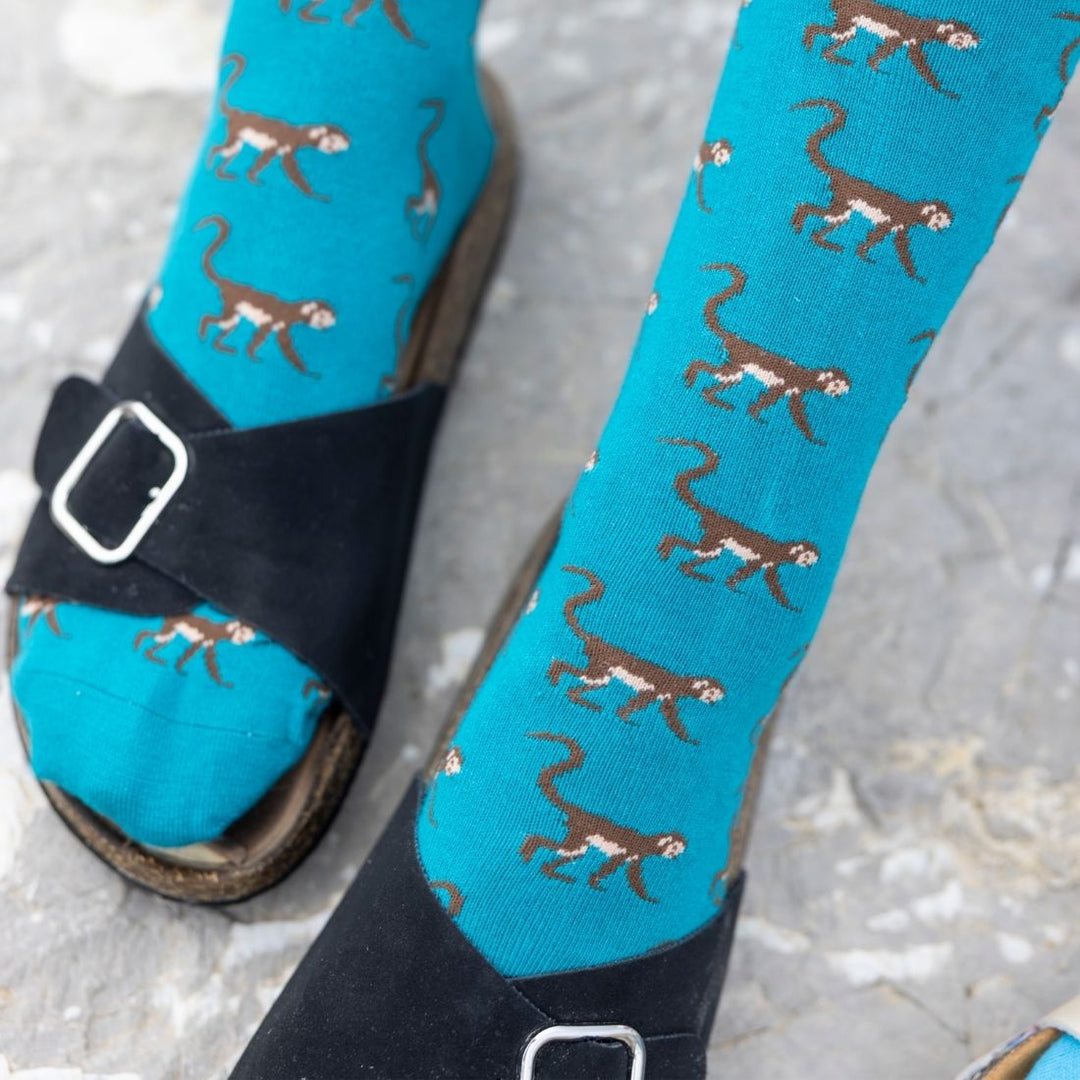 Monkey Socks by Swole Panda
