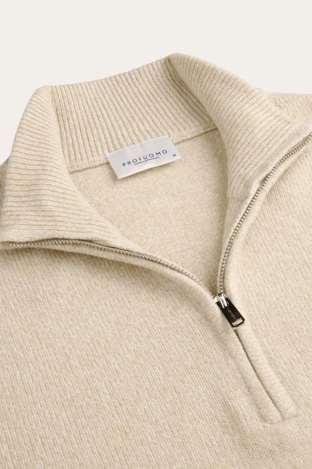 Sand 1/4 Zip by Profuomo