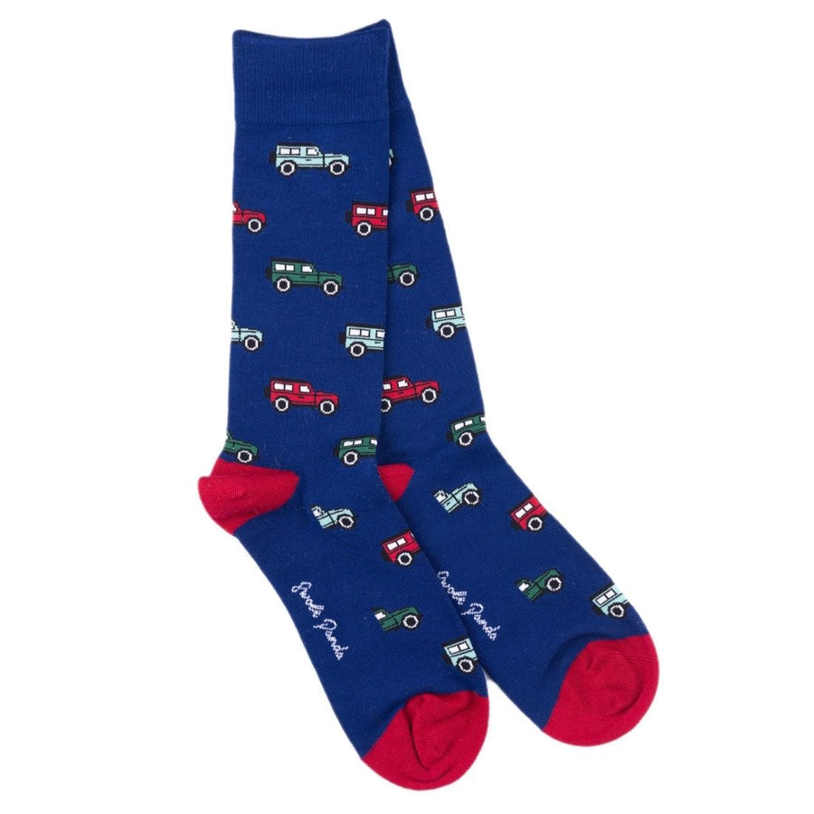 4x4 Off Roader Bamboo Socks by Swole Panda