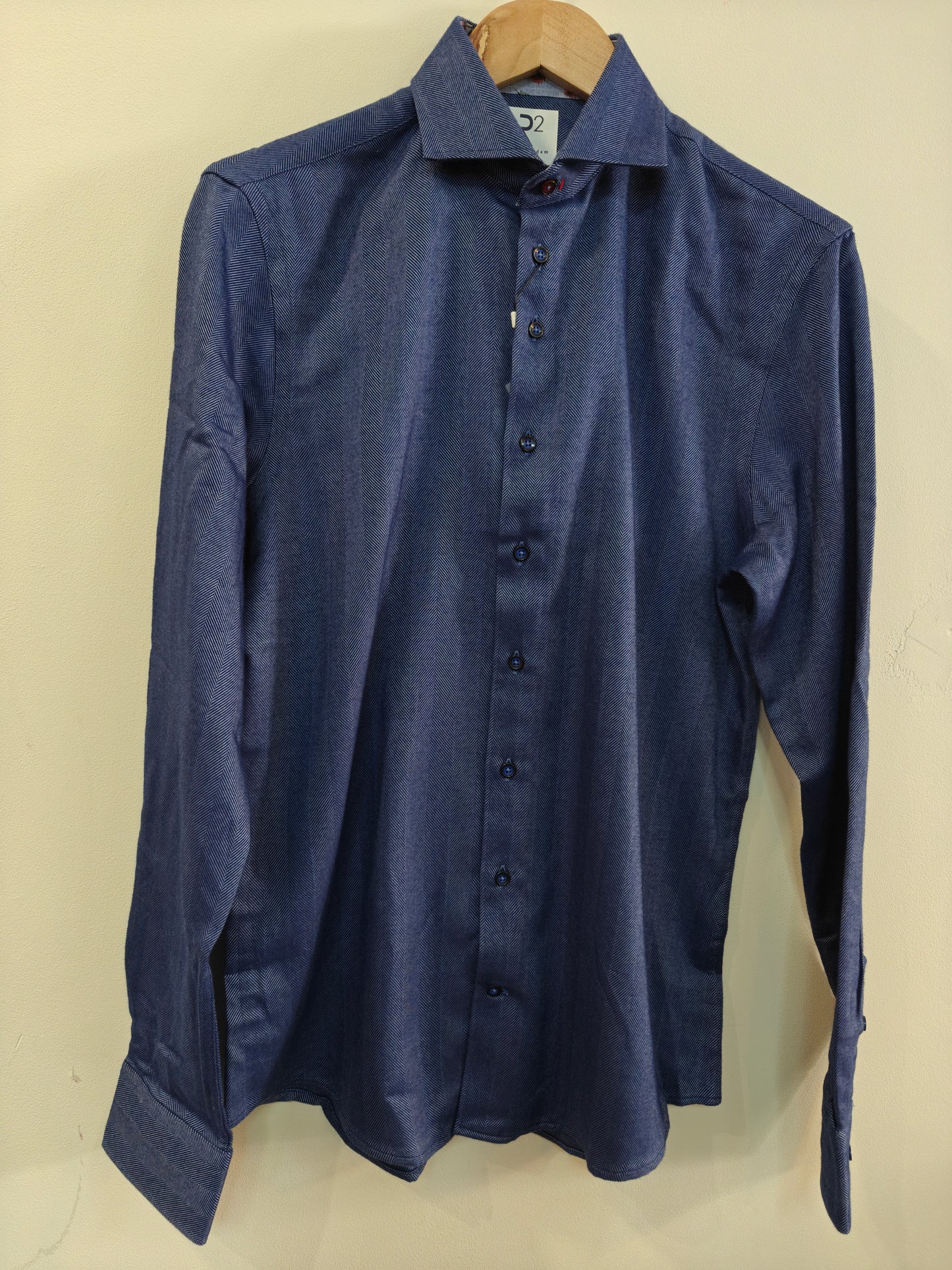 Cobalt brushed Cotton mix by R2