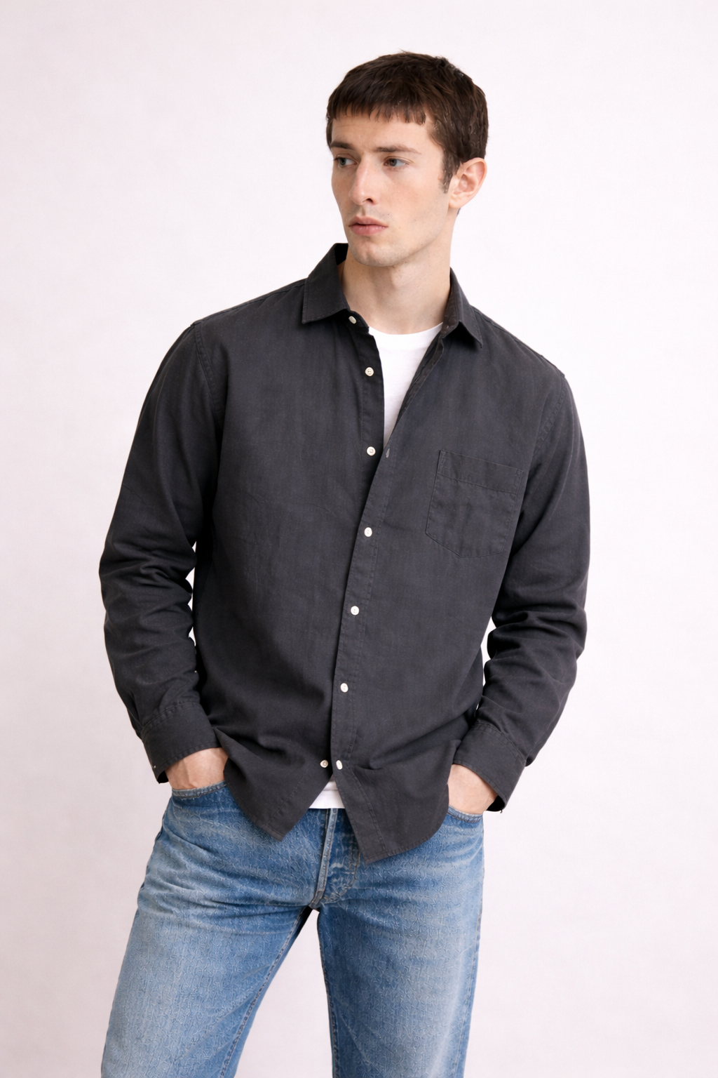 Linen Paul in Storm Grey by Hartford