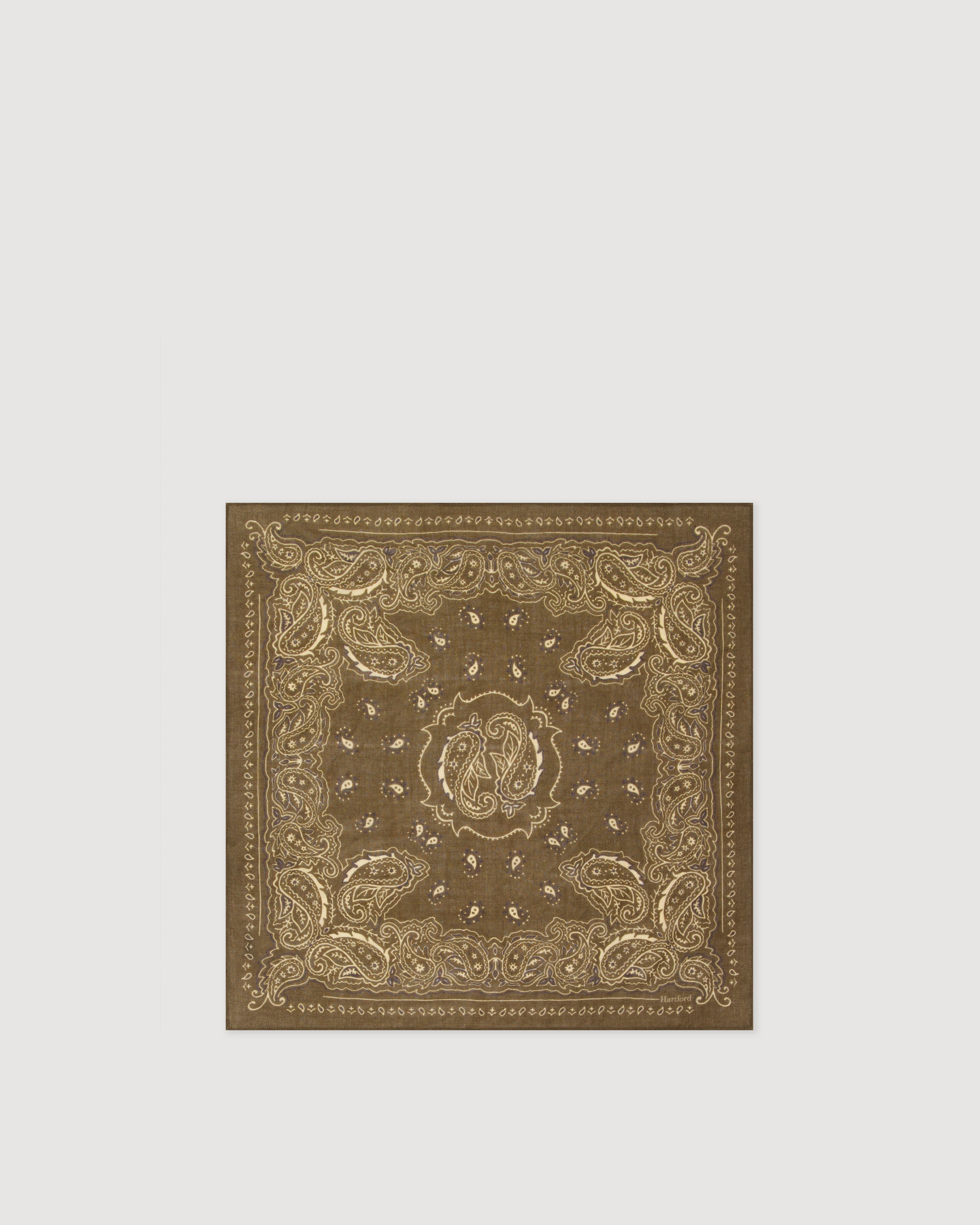 Paisley Wool Bandana by Hartford