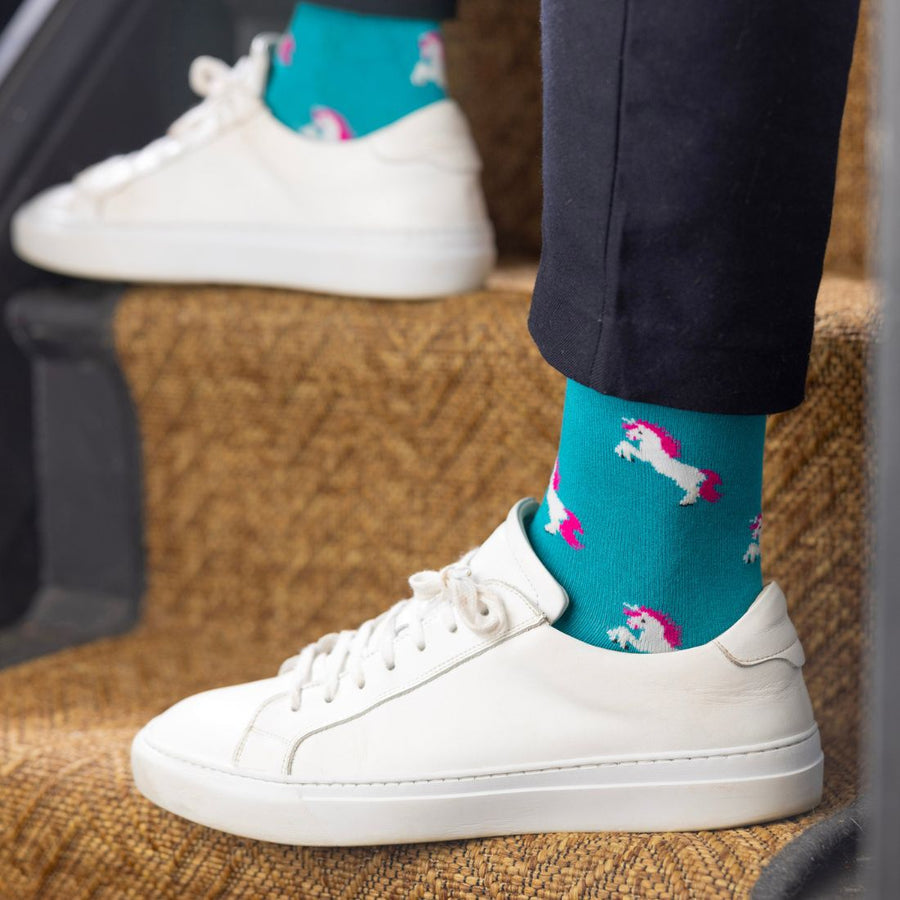Unicorns socks by Swole Panda