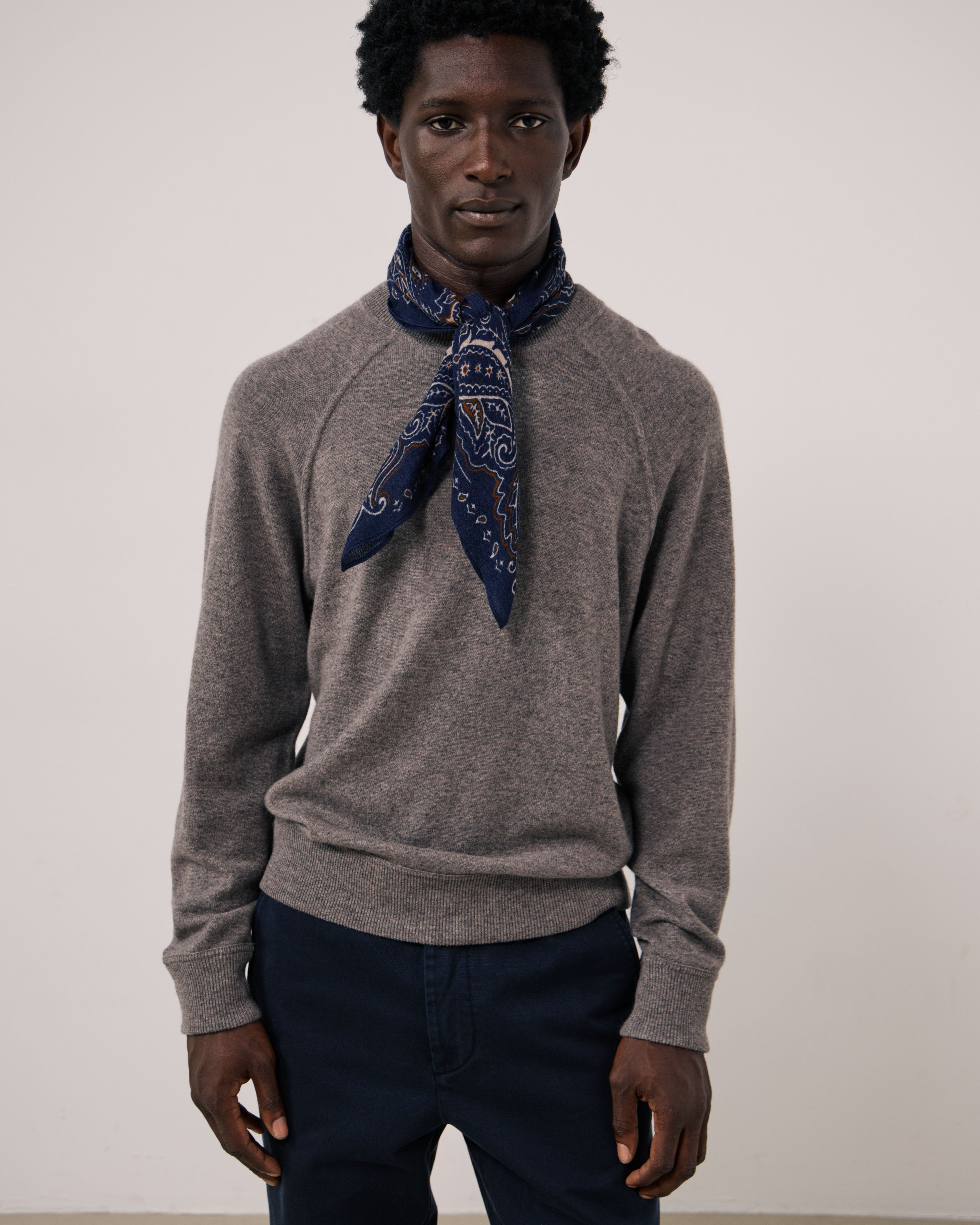 Paisley Wool Bandana by Hartford