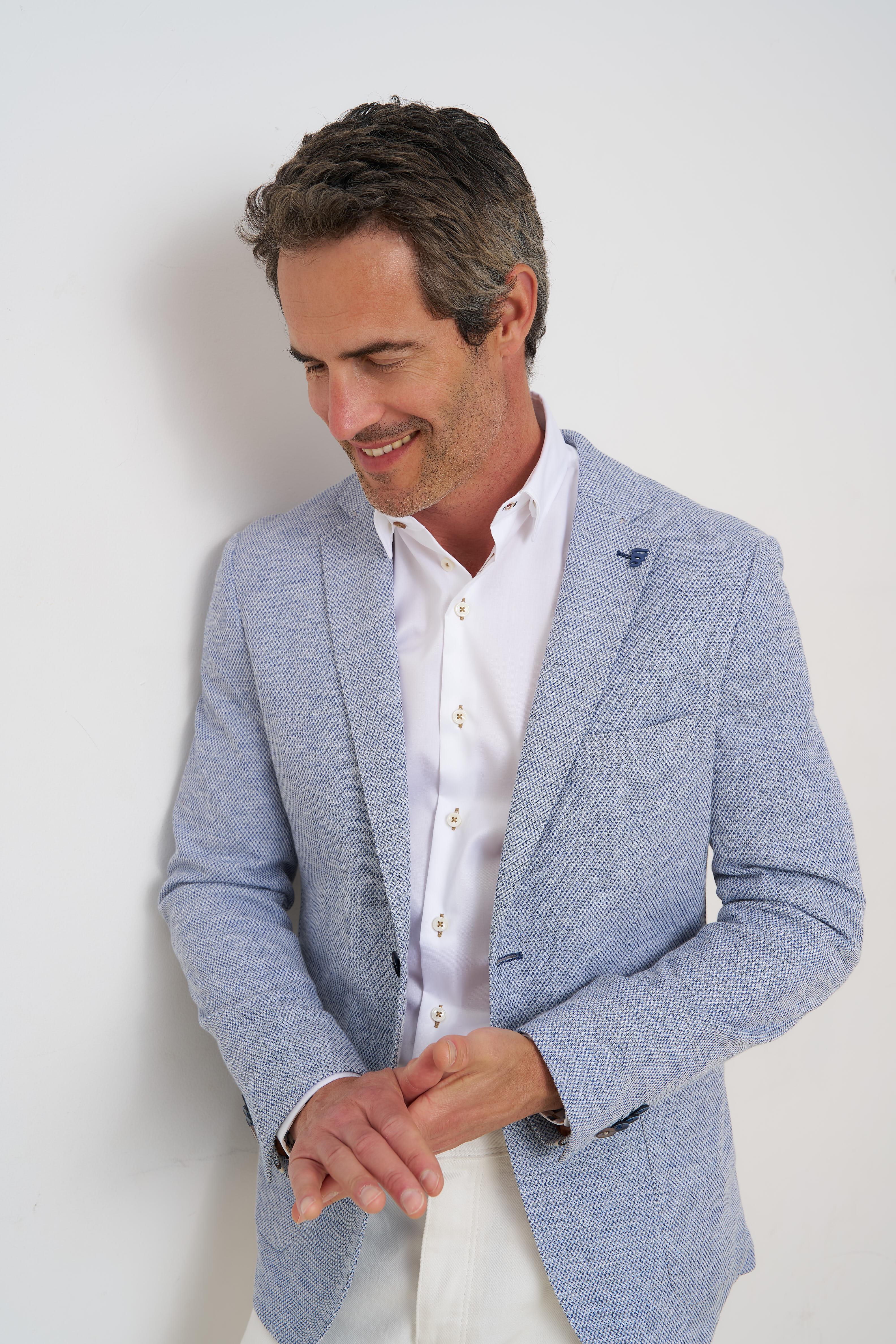 Jacket in Denim Look Blue by R2