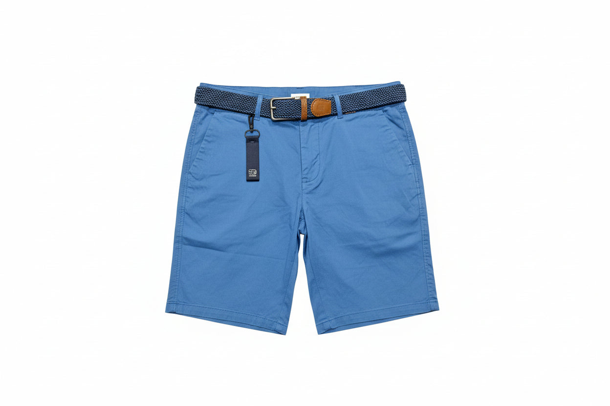 Shorts in Cornflower Blue by Giordano
