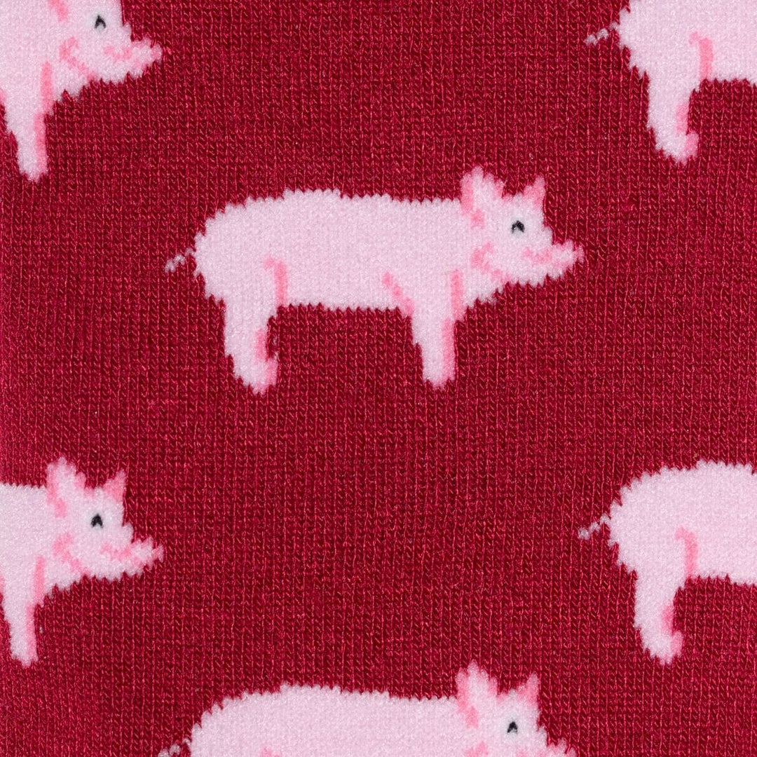 Pig Bamboo Socks by Swole Panda
