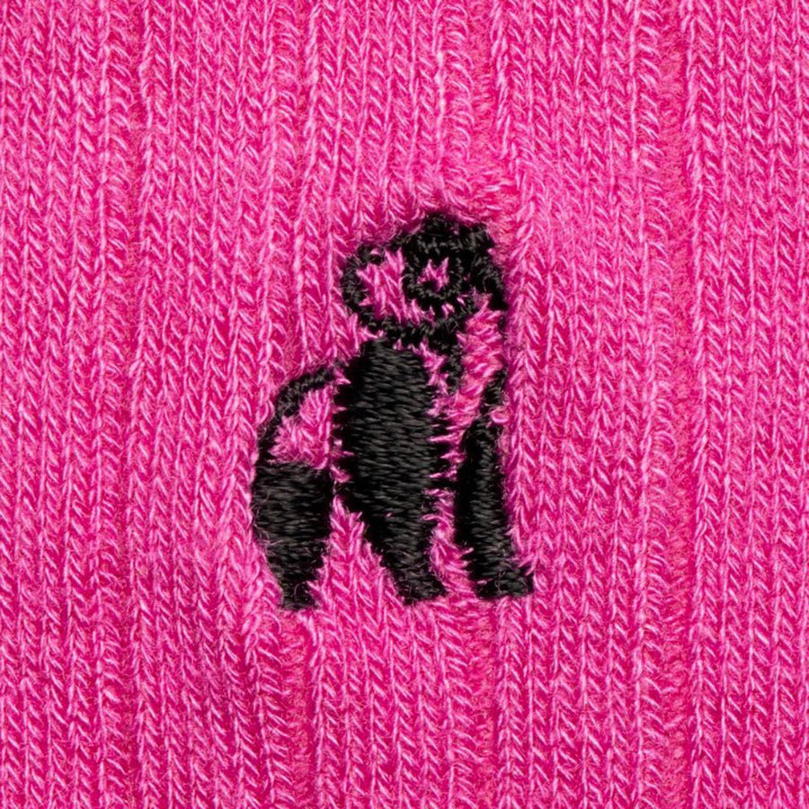 Pink socks by Swole Panda