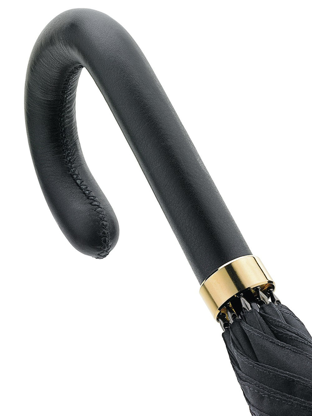 Minister with leather handle by Fulton