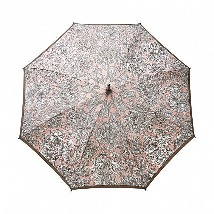 Morris & Co. Kensington UV Cochineal Pink Chrysanthemum by Fulton