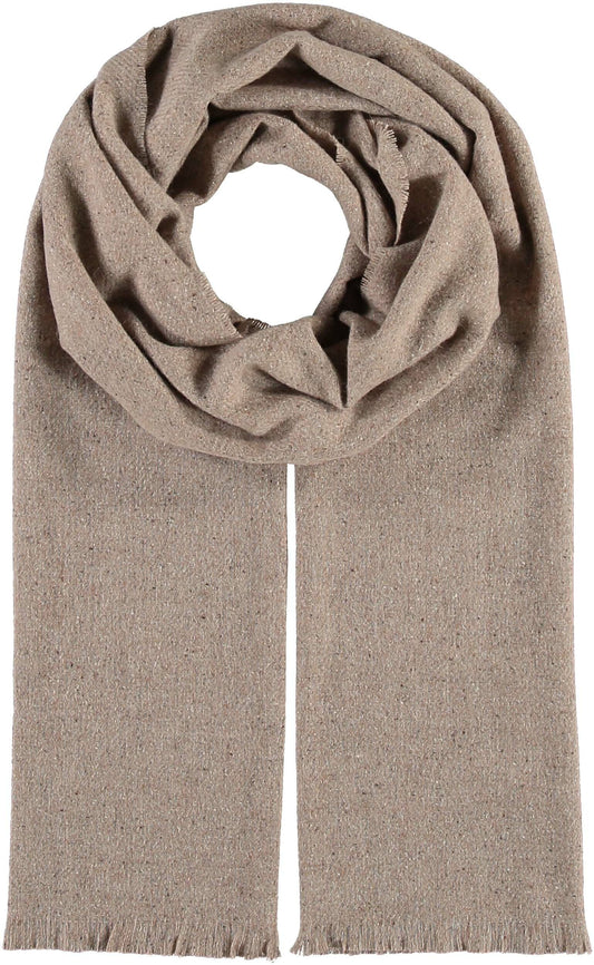 Cashmink®scarf in beige by Fraas