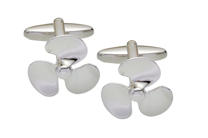 Propeller cufflinks by Gaventa