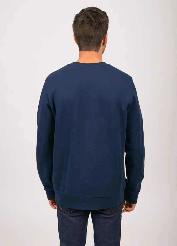 Logo sweatshirt in pink by Saint James