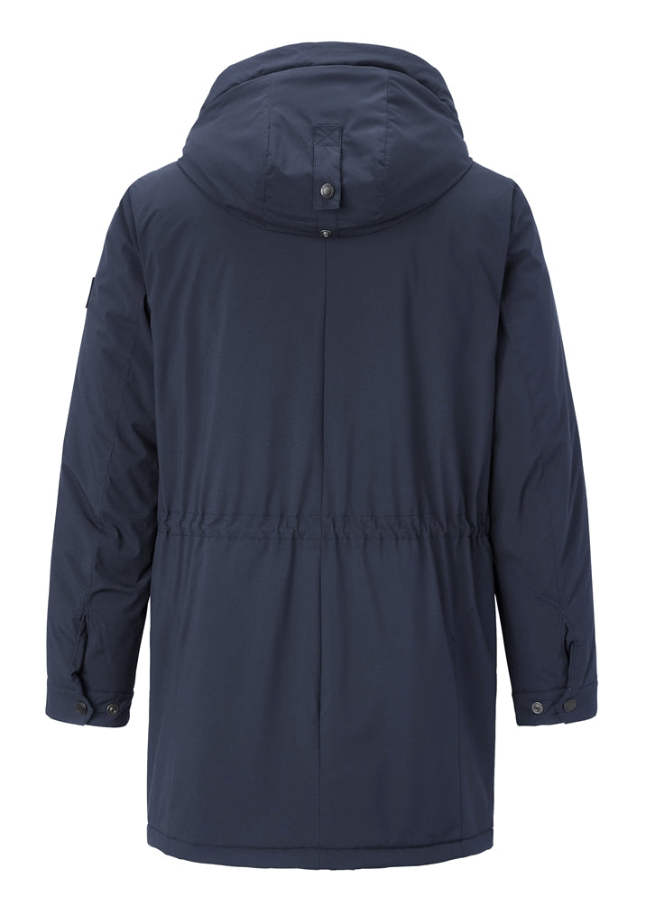 Cosy parka Avalon coat in navy by S4