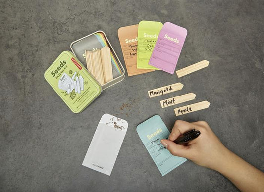 Seed garden kit by KIKKERLAND
