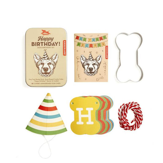 Dog birthday kit by KIKKERLAND