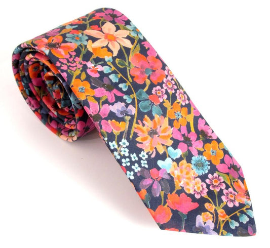 Dreams Liberty fabric tie by Van Buck