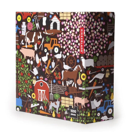 Farm 1000 piece puzzle by KIKKERLAND