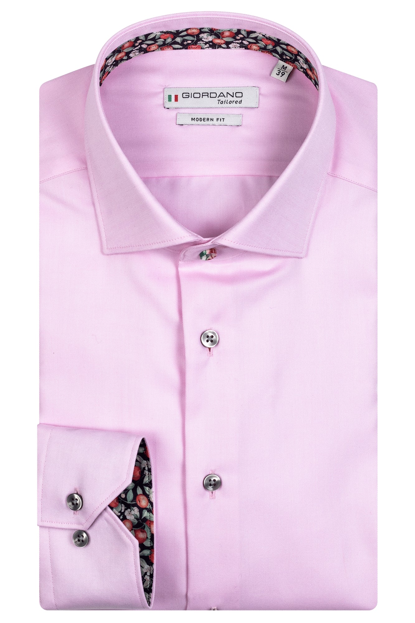 Liberty apples detailed pink shirt by Giordano