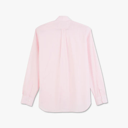 Cotton dobby shirt in rose by Eden Park
