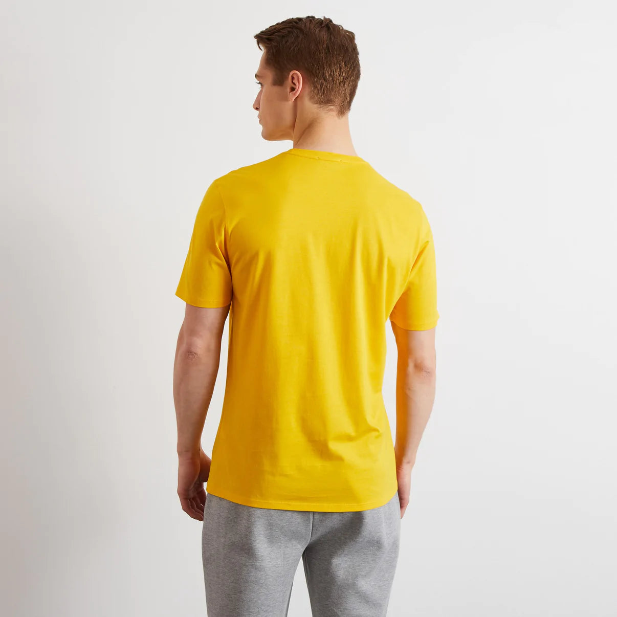 Cotton jersey t-shirt in yellow by Eden Park
