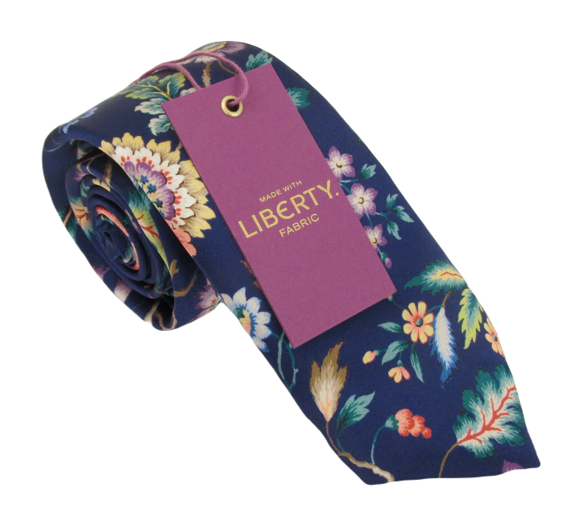 Eva Belle Liberty fabric silk by Van Buck