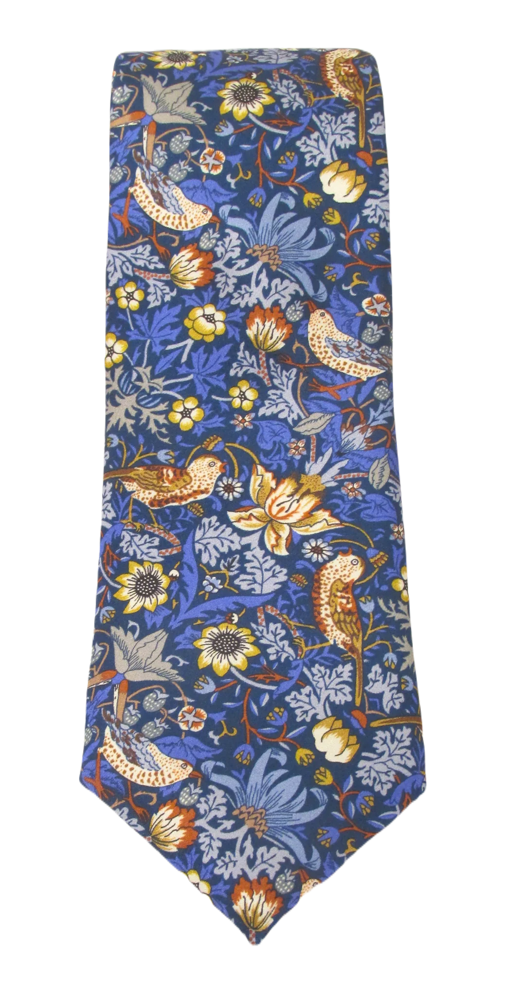 Strawberry Thief Silk Liberty fabric tie by Van Buck