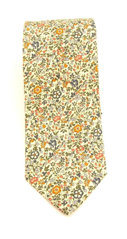 Katie and Millie in green Liberty fabric tie by Van Buck