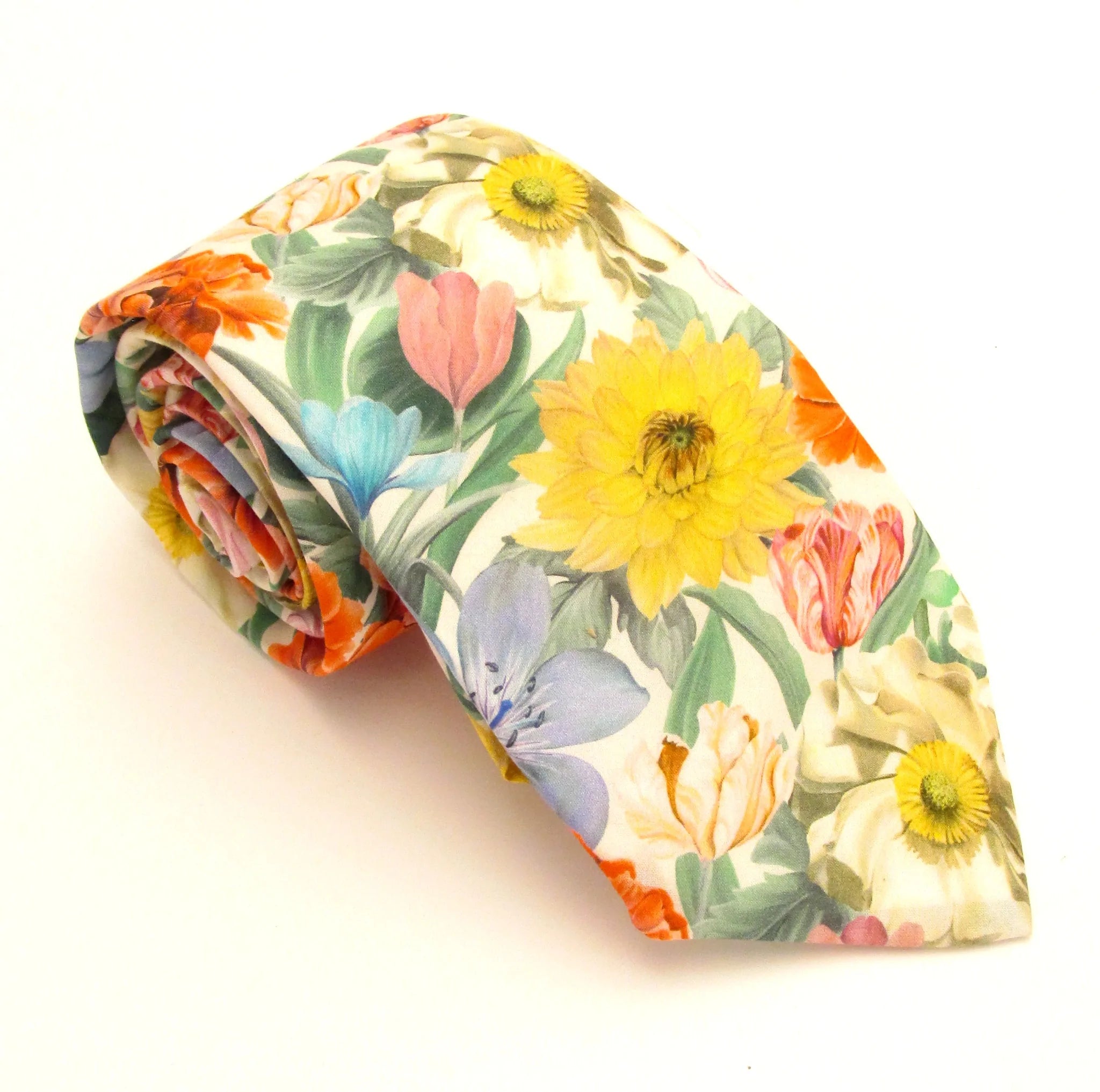 Meadow Melody Liberty fabric tie by Van Buck