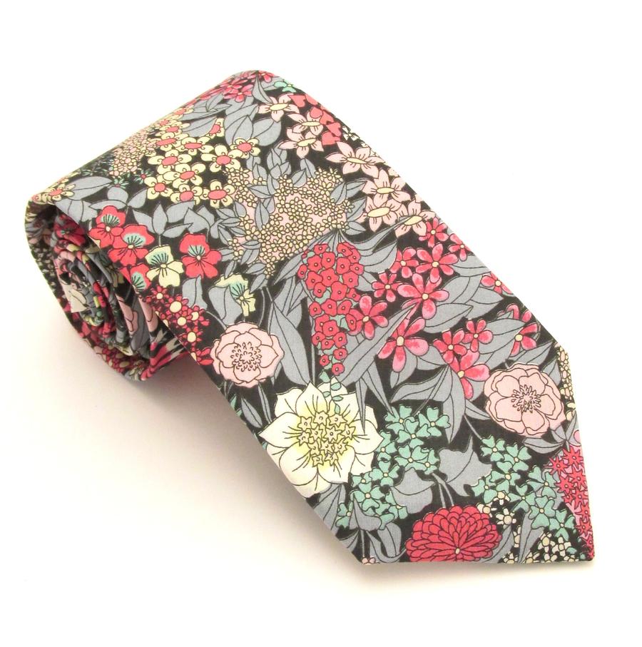 Ciara in Pink Liberty fabric tie by Van Buck