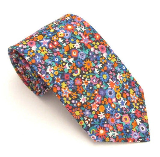 Dazzle Liberty fabric tie by Van Buck