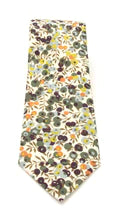 Wiltshire Bud in green Liberty fabric tie by Van Buck