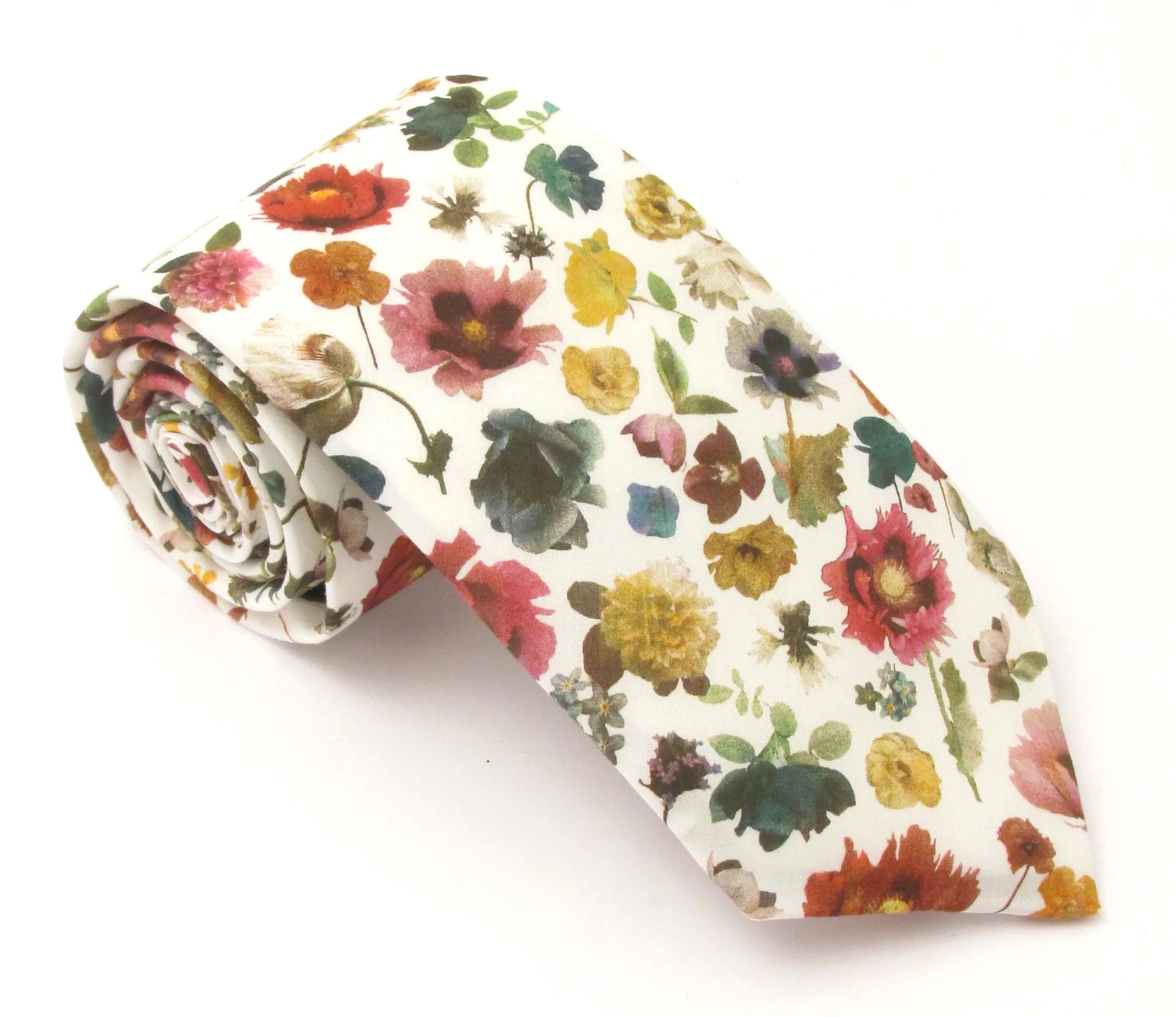 Floral Edit Liberty fabric tie by Van Buck