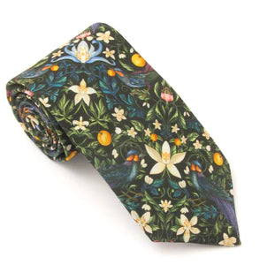 Forbidden Fruit in green Liberty fabric by Van Buck