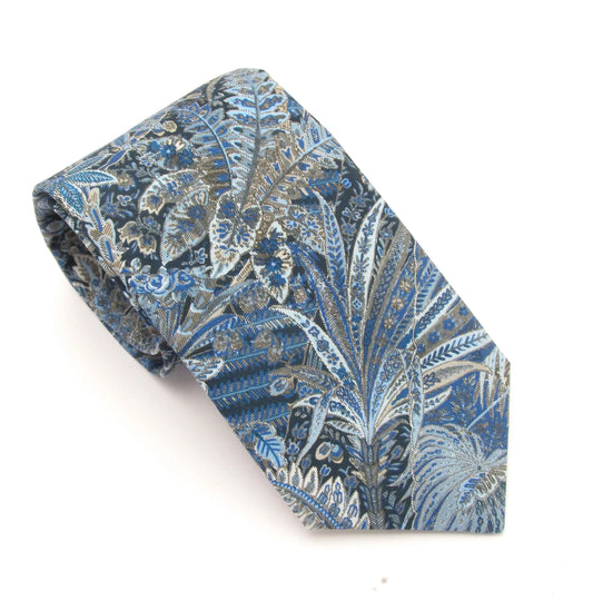 Grosvenor Voyage Liberty fabric tie by Van Buck