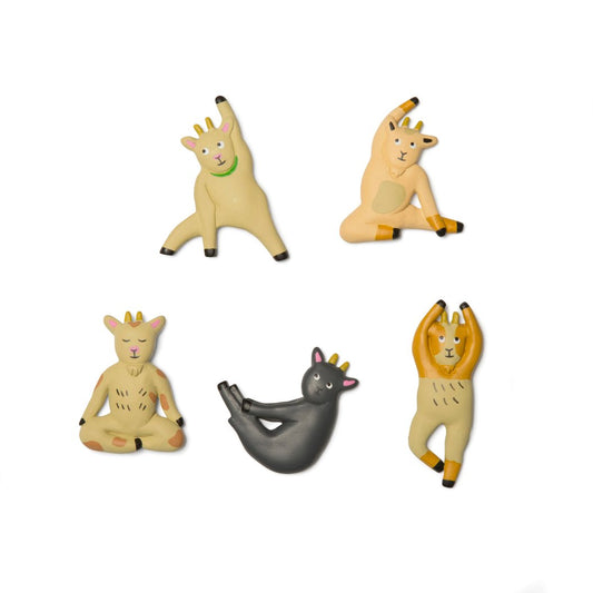 Goat Yoga Magnets by Kikkerland