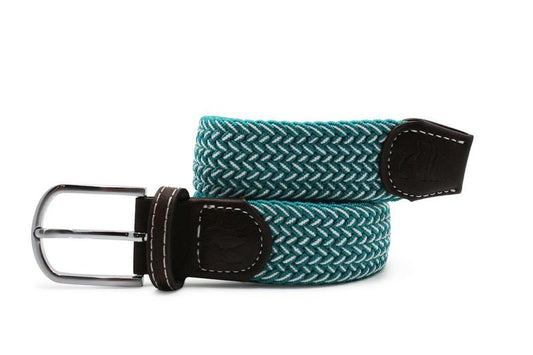 Aqua fine weave elasticated belt by Swole Panda