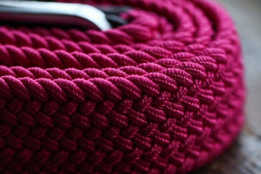 Pink elasticated belt by Swole Panda
