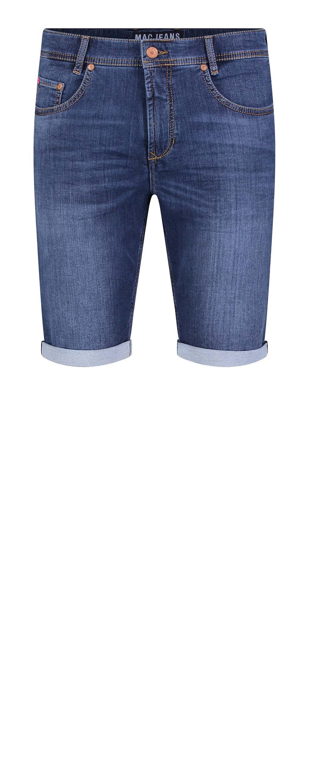 Jog 'n jean bermuda in blue by MAC JEANS