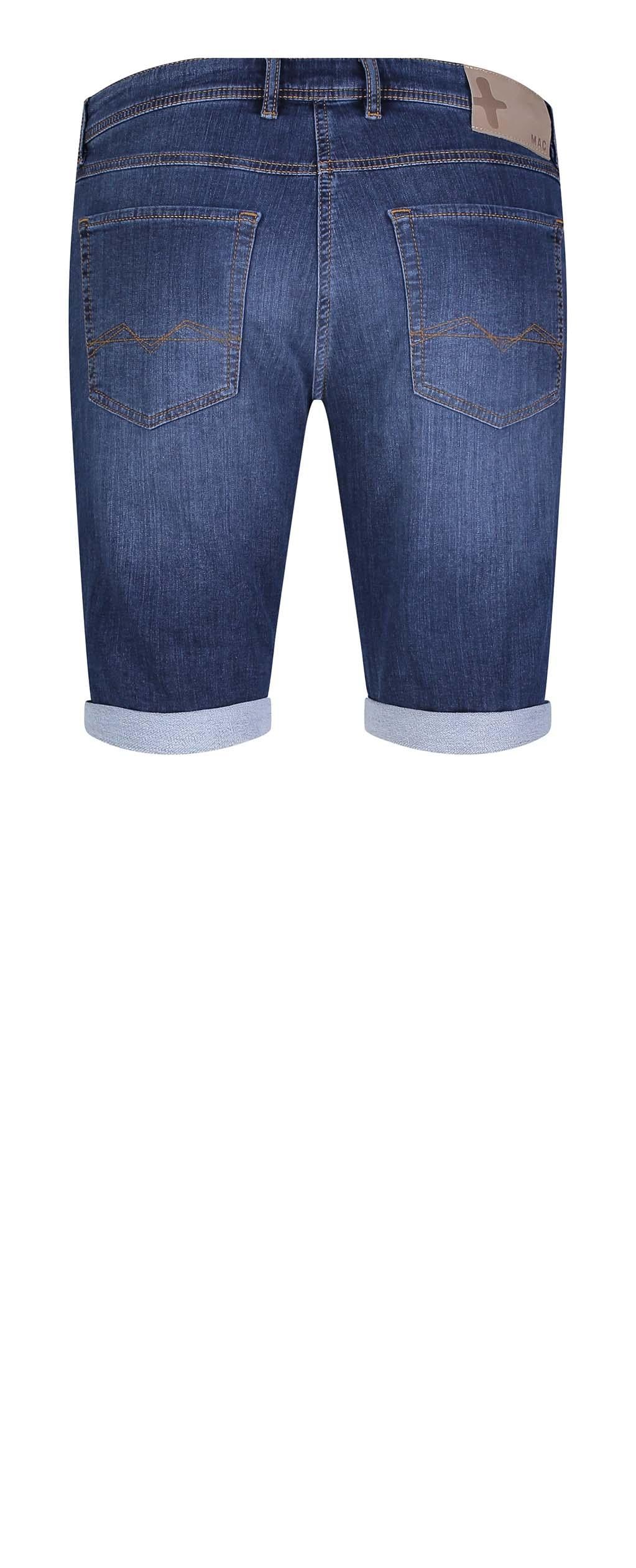 Jog 'n jean bermuda in blue by MAC JEANS