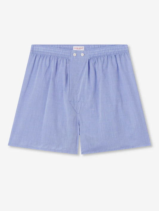Boxer Short in Amalfi Blue by Derek Rose