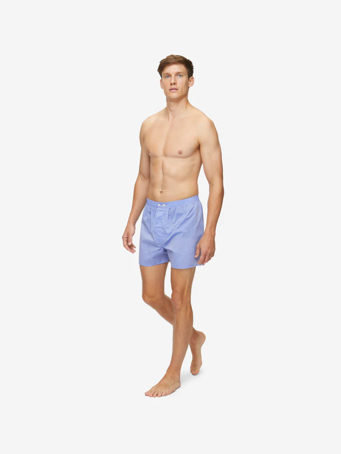 Boxer Short in Amalfi Blue by Derek Rose