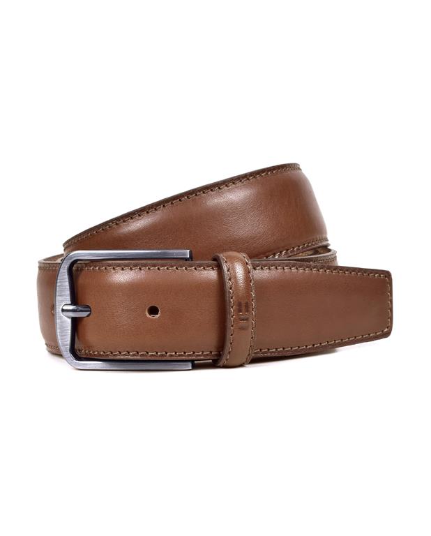 Tan Leather Belt by Miguel Bellido