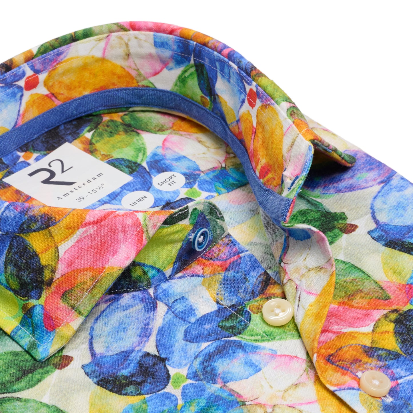 Bright floral in Cotton and linen mix by R2